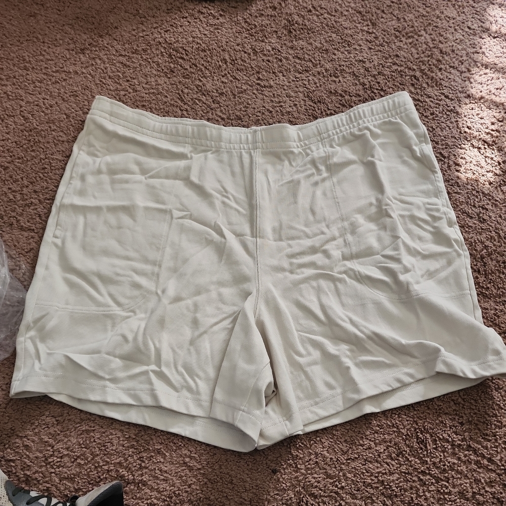 Lands end cotton shorts size xxl 44-46 new